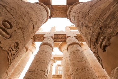 Karnak Tapınağı Hypostyle Salonu Sütunlar, Luxor, Mısır