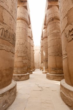 Karnak Tapınağı Hypostyle Salonu Sütunlar, Luxor, Mısır