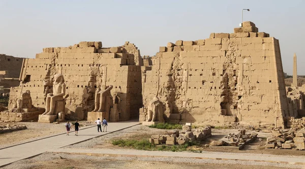 Karnak-Tempel in Luxor, Ägypten — Stockfoto