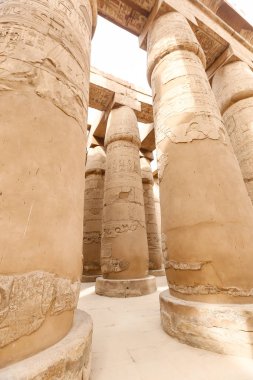 Karnak Tapınağı Hypostyle Salonu Sütunlar, Luxor, Mısır