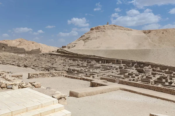 Pueblo de Deir el-Medina en Luxor, Egipto —  Fotos de Stock