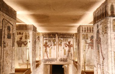 Krallar Vadisi'ndeki Mezar, Luxor, Mısır