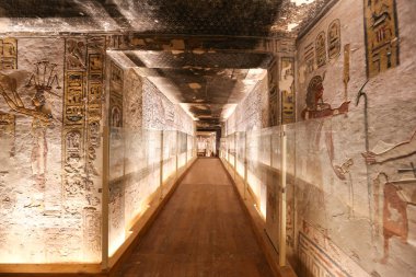 Krallar Vadisi'ndeki Mezar, Luxor, Mısır