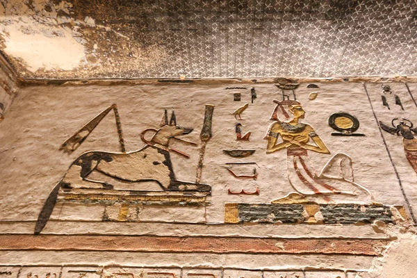Tomb in Valley of the Kings, Luxor, Egypt — Stock Photo, Image