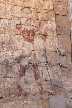 Madfuna, Mısır'daki Abydos Tapınağı'ndan bir sahne