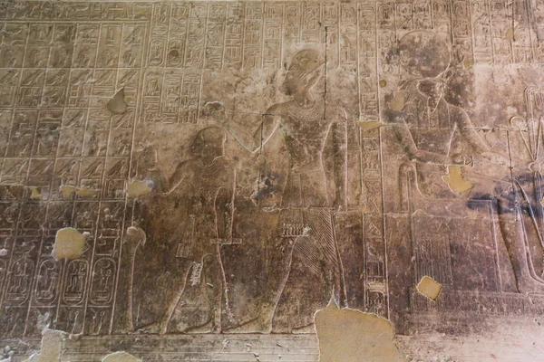 Madfuna, Mısır'daki Abydos Tapınağı'ndan bir sahne — Stok fotoğraf