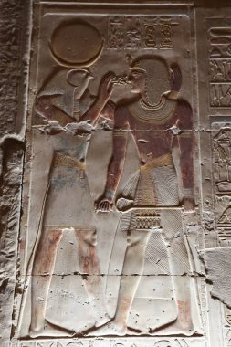 Madfuna, Mısır'daki Abydos Tapınağı'ndan bir sahne