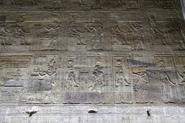 Jelenet Denderah Temple, Qena, Egyiptom — Stock Fotó