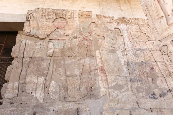 Szene aus dem Tempel von Abydos in Madfuna, Ägypten — Stockfoto