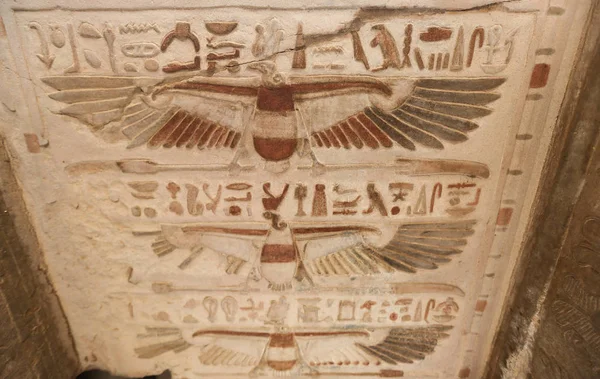 埃及阿斯旺科姆奥姆博神庙的场景 — 图库照片