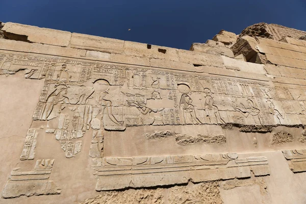 이집트 아스완의 콤 옴보 사원 장면 — 스톡 사진