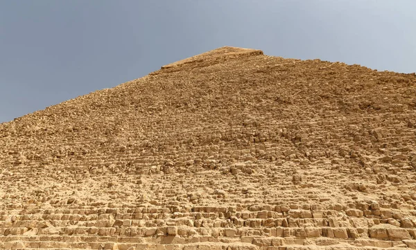 Πυραμίδα του καφρό στο συγκρότημα πυραμίδας της Γκίζας, Κάιρο, Αίγυπτος — Φωτογραφία Αρχείου