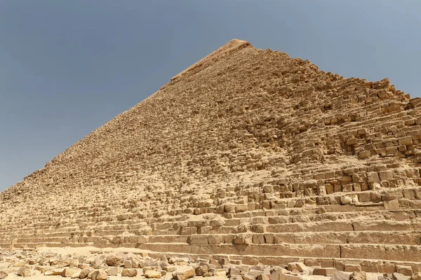 Khafra v Gínově pyramidové komplex, Káhira, Egypt — Stock fotografie