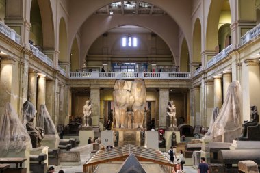 Kahire'deki Mısır Müzesi'nin genel görünümü, Mısır