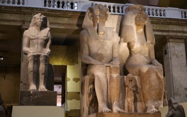 Mısır Müzesi'ndeki Staue, Kahire, Mısır