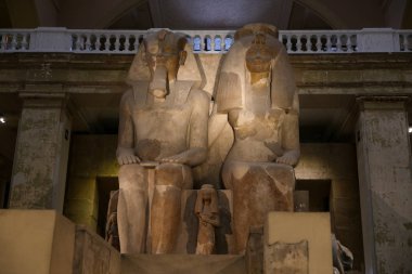 Mısır Müzesi'ndeki Staue, Kahire, Mısır