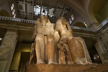 Mısır Müzesi'ndeki Staue, Kahire, Mısır