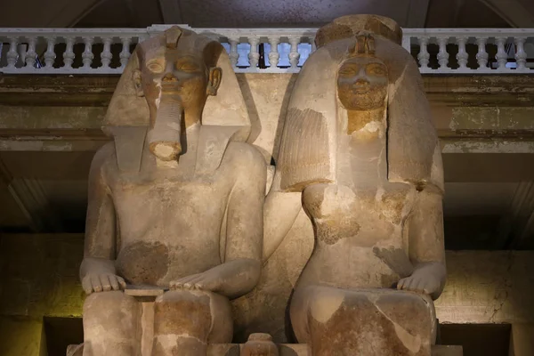 Staue in Egyptian Museum, Cairo, Egypt — Stock Photo, Image