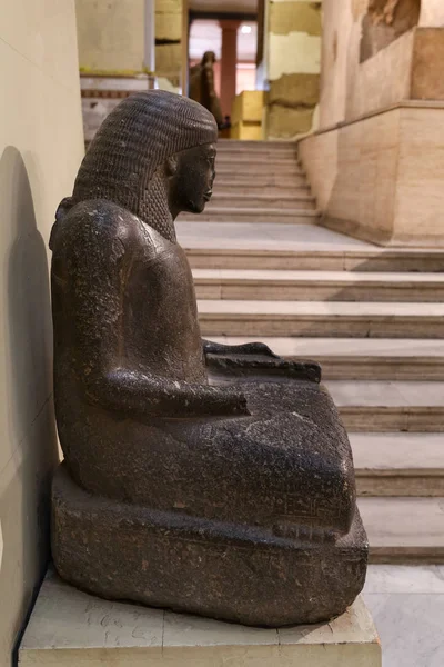 Staue en Museo Egipcio, El Cairo, Egipto —  Fotos de Stock