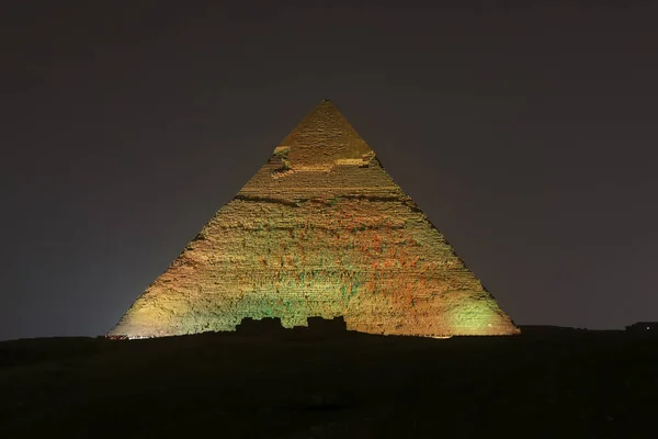 Пирамида Хафре в Каире, Египет — стоковое фото