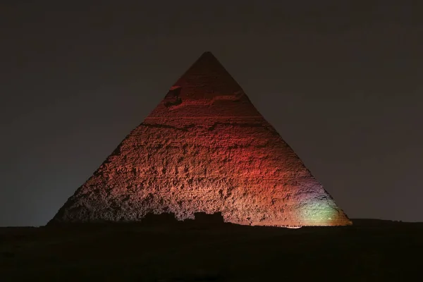 Pirámide de Khafre en El Cairo, Egipto —  Fotos de Stock