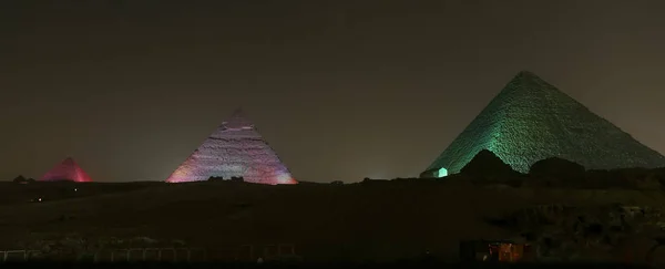 Piramida w Gizie w Kairze, Egipt — Zdjęcie stockowe