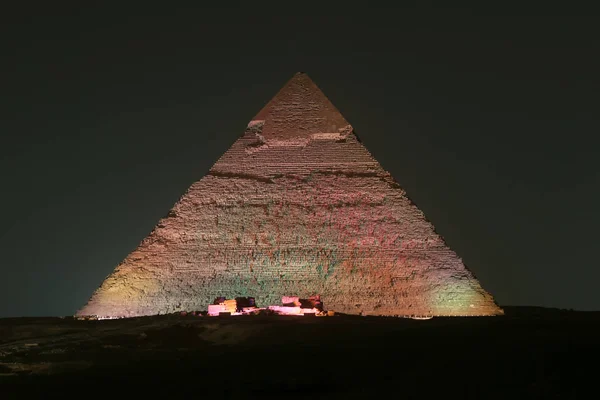 Pirámide de Khafre en El Cairo, Egipto —  Fotos de Stock