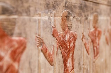 Scenes in Saqqara Necropolis, Cairo, Egypt clipart