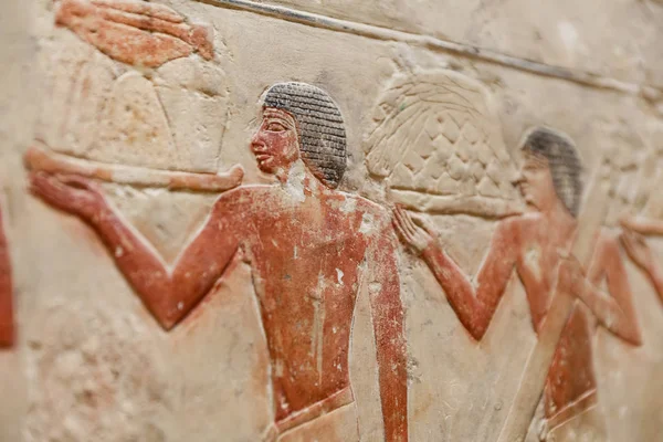 Scenes in Saqqara Necropolis, Cairo, Egypt — Stock Photo, Image