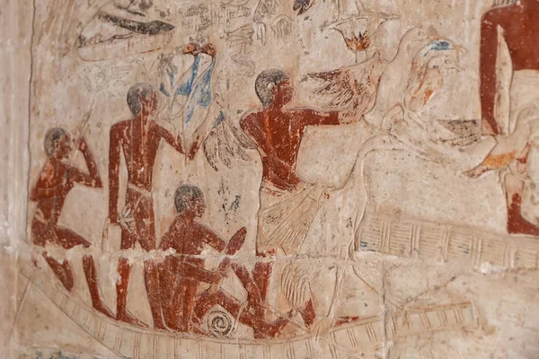 Saqqara Nekropolü sahneleri, Kahire, Mısır