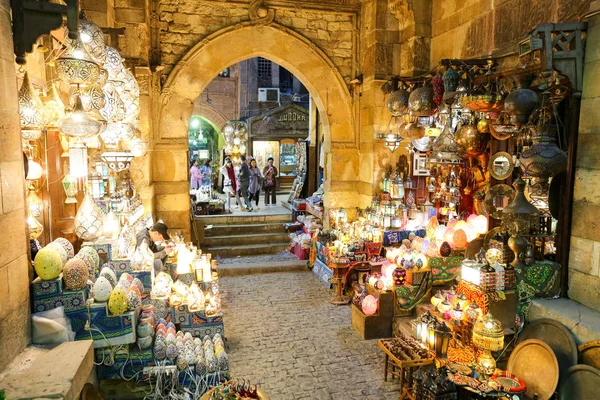 Khan el-Khalili au Caire, Égypte — Photo