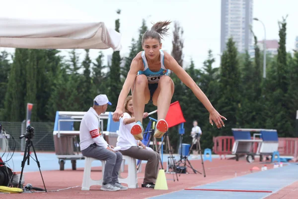 Campeonatos de atletismo balkan u18 — Fotografia de Stock