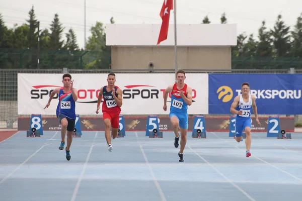 Balkan U18 atletiekkampioenschappen — Stockfoto
