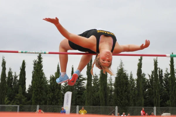 Mistrzostwa bałkańskie U18 lekkoatletyka — Zdjęcie stockowe