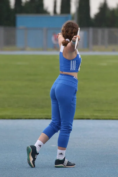 Campeonatos de atletismo balkan u18 — Fotografia de Stock