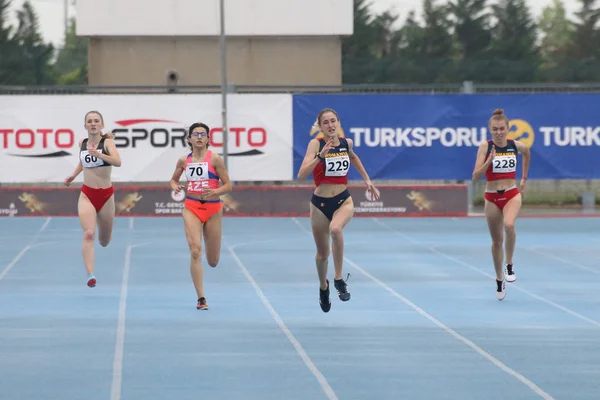 Campeonatos de atletismo balkan u18 — Fotografia de Stock