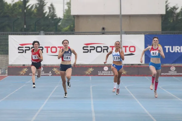 Mistrzostwa bałkańskie U18 lekkoatletyka — Zdjęcie stockowe