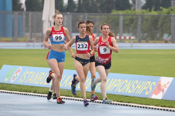 バルカンU18陸上競技選手権大会 — ストック写真