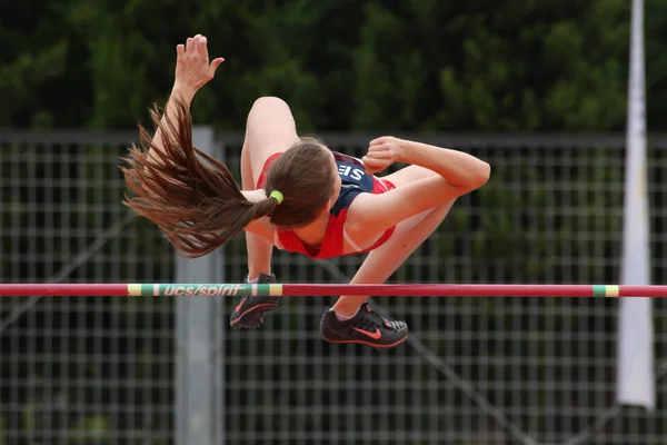 Balkanische Leichtathletik-Meisterschaften der U18 — Stockfoto