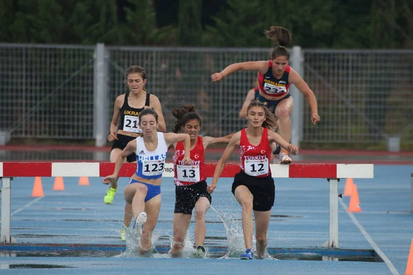 Mistrzostwa bałkańskie U18 lekkoatletyka — Zdjęcie stockowe