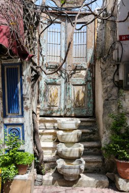 Eski evi, Fener bölgesinde, Istanbul, Türkiye