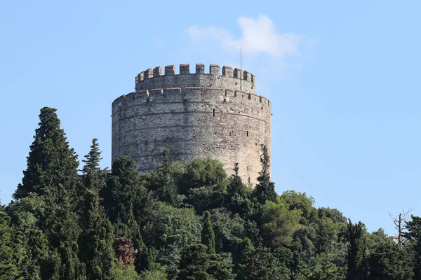 Roemelië kasteel in Istanboel, Turkije — Stockfoto