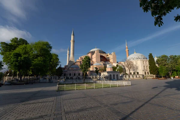 Muzeum Hagia Sophia Sultanahmet Stambuł Turcja — Zdjęcie stockowe