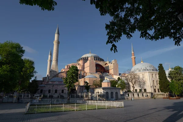 Muzeum Hagia Sophia Sultanahmet Stambuł Turcja — Zdjęcie stockowe