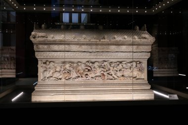 Alexander Sarcophagus, İstanbul Arkeoloji Müzeleri, İstanbul Şehri, Türkiye