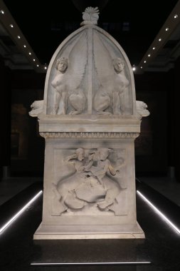 İstanbul Arkeoloji Müzeleri 'nde Sidon' un Lycian lahiti, İstanbul Şehri, Türkiye