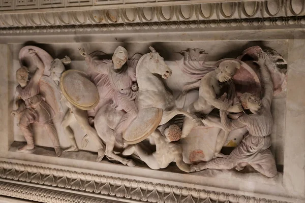 Alexander Sarcophagus Istanbul Musei Archeologici Istanbul Turchia — Foto Stock