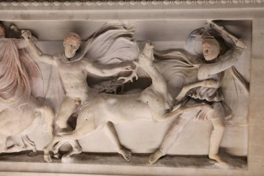 Alexander Sarcophagus, İstanbul Arkeoloji Müzeleri, İstanbul Şehri, Türkiye