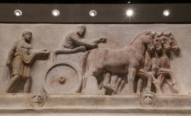 İstanbul Arkeoloji Müzeleri 'nde Ağlayan Kadın lahiti, İstanbul Şehri, Türkiye