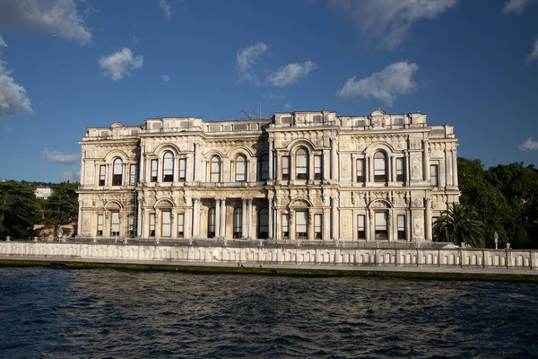Beylerbeyi Palast Der Bosporus Straße Istanbul Türkei — Stockfoto